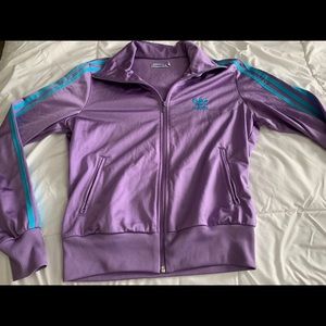 Purple adidas jacket